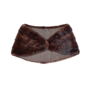 Vintage Cropped Fox Fur Cape